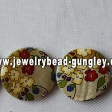 elegant flower freshwater shell beads