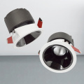 Aluminium led wall washer downlight anti-glare spotlight