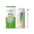 Easy to read universal pH 0-14 test strips