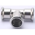 Stainless Steel Pipe Press Tee Fittings Exporter