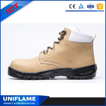 Nubuck superior do plutônio segurança superior macio único calçado Ufb025