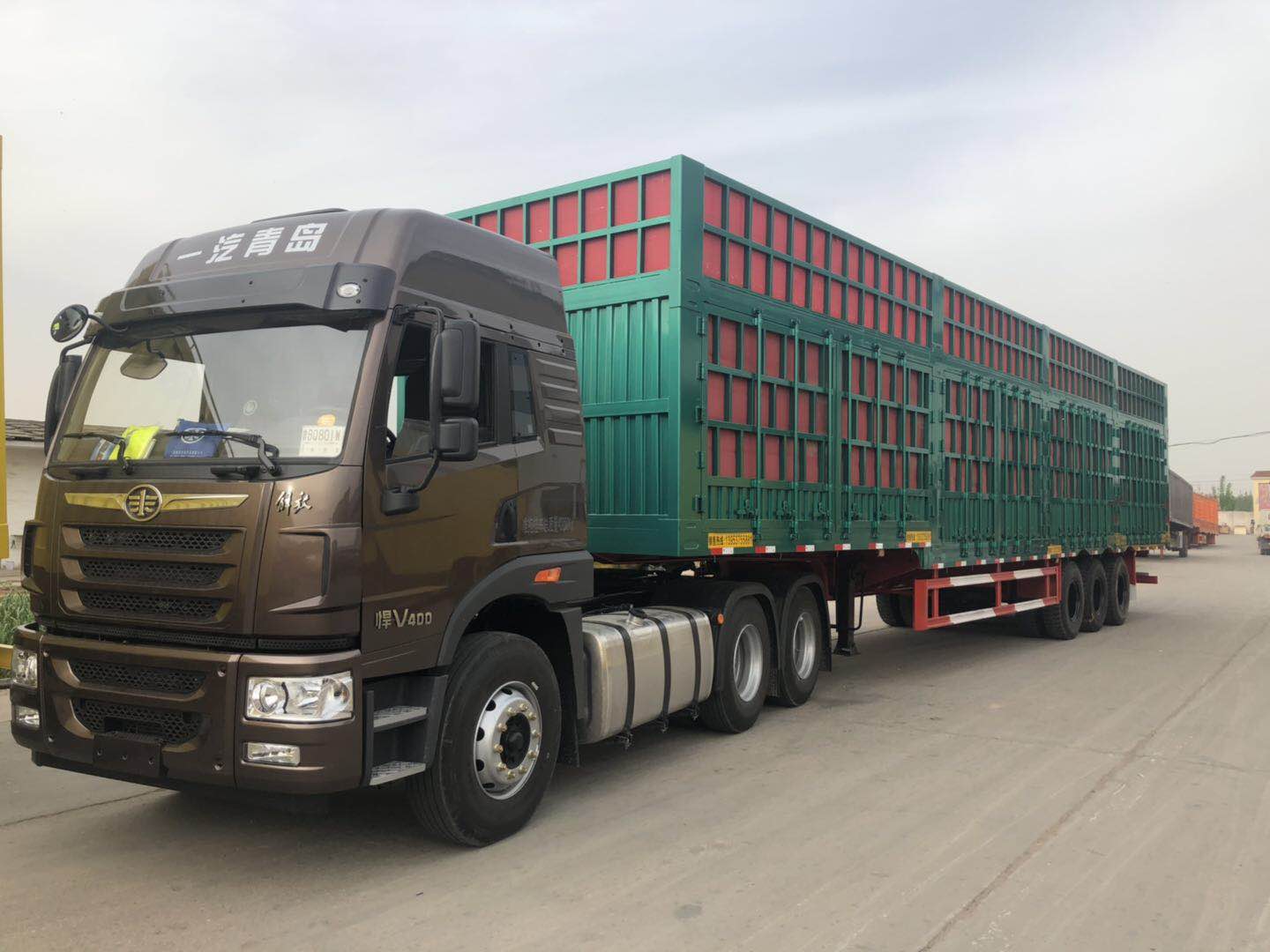 CHVM Container Transport Semi Trailer