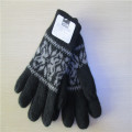 Molleton pour hommes doublure gants de tricot Jacquard