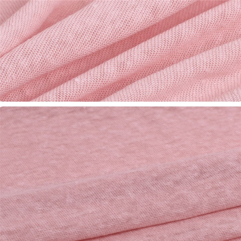 Breathable Knitted Coarse Jersey Linen Clothing Fabric (4)