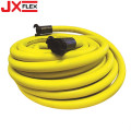 Yellow Water Irrigation Fiber Braided PVC Garden Hose