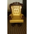 Baroque Style Luxurious Rotative Office Supervisor Chair