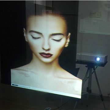 Clear Holographic Rear Projection Screen Glass for Home