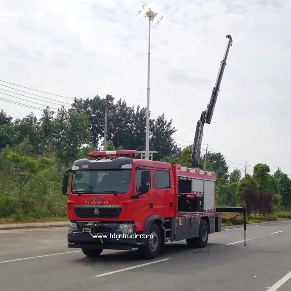 Howo Fire Rescue Vehicle