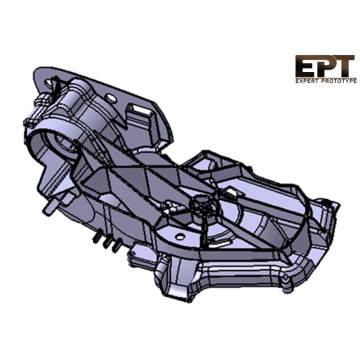 Auto Aluminiumteile Grundplatte