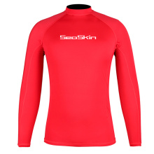 Seaskin Surf Rash Guard à manches longues pour hommes