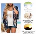 Womens Floral Chiffon Casual Cardigan kimono Women Summer