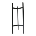 Flower Shop Display Rack Living Room Black Tall Planter Shelf Stand Artificial Small Wholesale Iron Metal Flower Pots