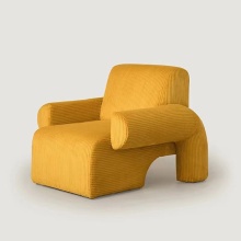 Nórdico creativo Sofá Sofá Luz Luxury Simple Modern Ins Retro Leisure Chairy tela de panafa perezosa