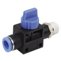 Tube Connector Pneumatic Hand Valve