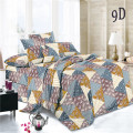 Polyester Checked Plain Pigment Printed Woven Bed Sheets