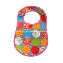 Cheap Price Eco-Friendly Lavable Neoprene Baby Bib (SNBB03)