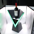 customized acrylic display rack stand for wine bottle