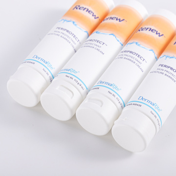 Matte Plastic Body lotion Tubes with filp cap