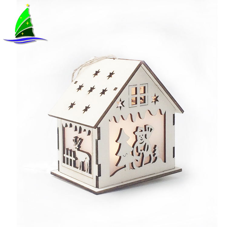 Wooden Houses Ornaments