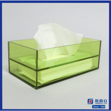 Top Verkauf Acryl Serviette Box Holder Tissue Box