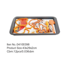 43*29cm cookie cutters pan set