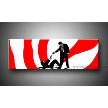 Wanddekoration Moderne Leinwand Kunst Pop Art Malerei (PO-022)