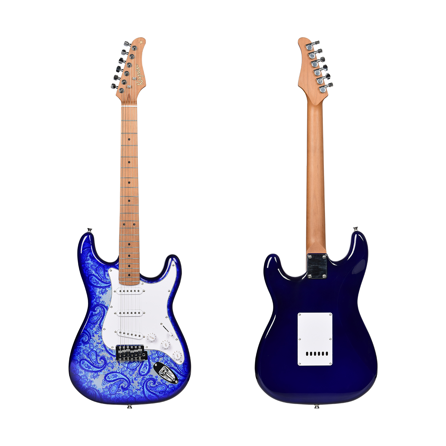 Kaysen guitar KST-218, electric guitar Paisley Sticker (2) Kaysen guitar KST-218, electric guitar Paisley Sticker (2)