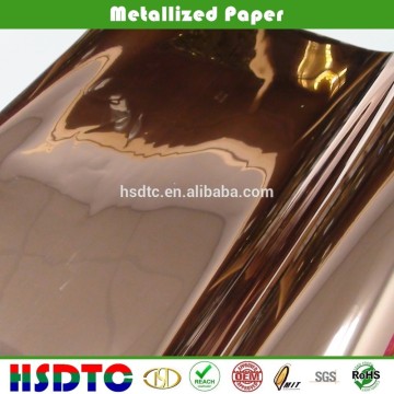 Pure copper metallized pet film