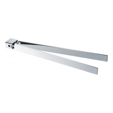 Side-to-side mobility towel bar