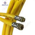 high pressure pvc hose textile reinforce spray hose