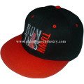 Flat embroidery custom design flex fit fitted cap hat