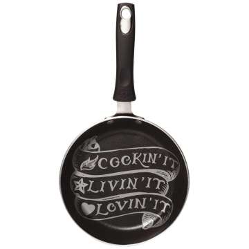 Amazon Vendor Nonstick Mini Egg Pan Frypan 8-Inch Black