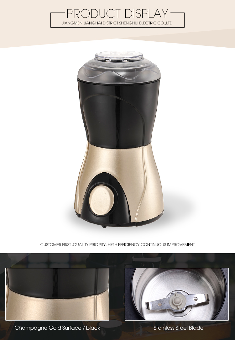 Household Bean Automatic Coffee Grinder Portable