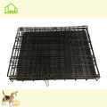 Factory direct folding dog cage crate