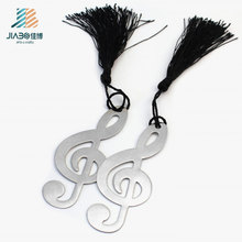 Custom Music Logo Stainless Steel Promotion Bookmark in Metal Gift