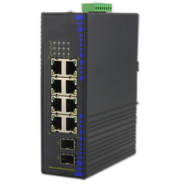 Industrial hybrid power over ethernet switch