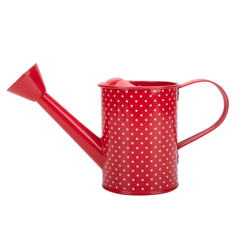 Red Watering Can