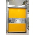 Fast action PVC stacking door for dock solution