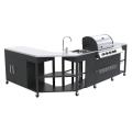 Stainless Steeel Cooking Station Gas Grill