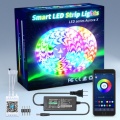 Luz de tira LED inteligente 5050 bluetooth