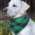 Chien Bandana Pet Scarf classique plaid