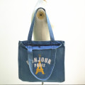 Custom denim bag shopping bags for students