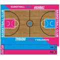 3D Customized Indoor Basketball Flooring