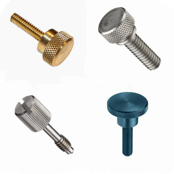 Stainless Steel  Knurled Head Thumb Screw