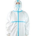 Spunbond Medical Coverall mit Versiegelungsband