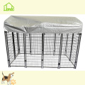 Black Pet Dog House With Wagerproof Cover