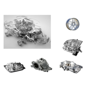 Proceso de fresado CNC Máquina fabrica repuestos automáticos