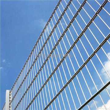 European high security prestige mesh double horizontal fence