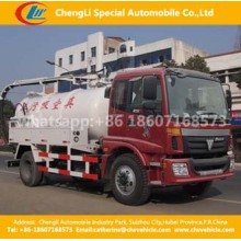 4X2dongfeng 8cbm Fecal Sweage camión de succión de lodos