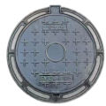 Spheroidal graphite cast iron square round manhole cover